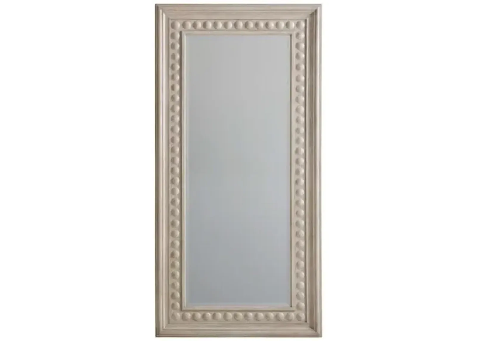 Malibu Carbon Floor Mirror - Warm Taupe - Barclay Butera - Beige