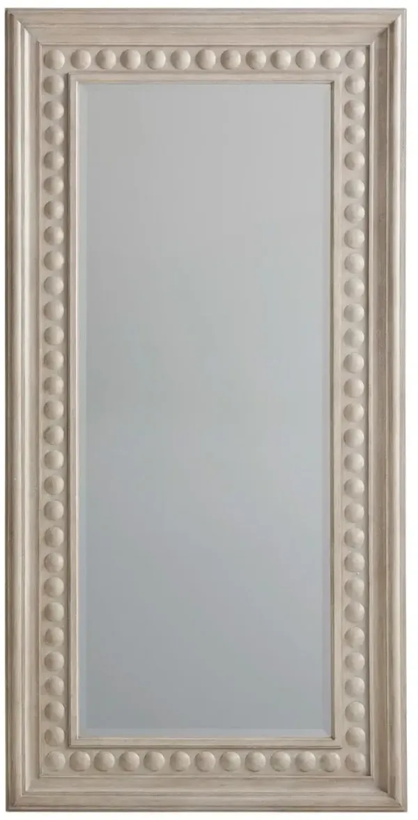 Malibu Carbon Floor Mirror, Warm Taupe