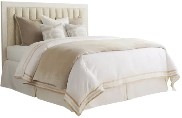 Carmel Cambria Upholstered Headboard, Winter-White