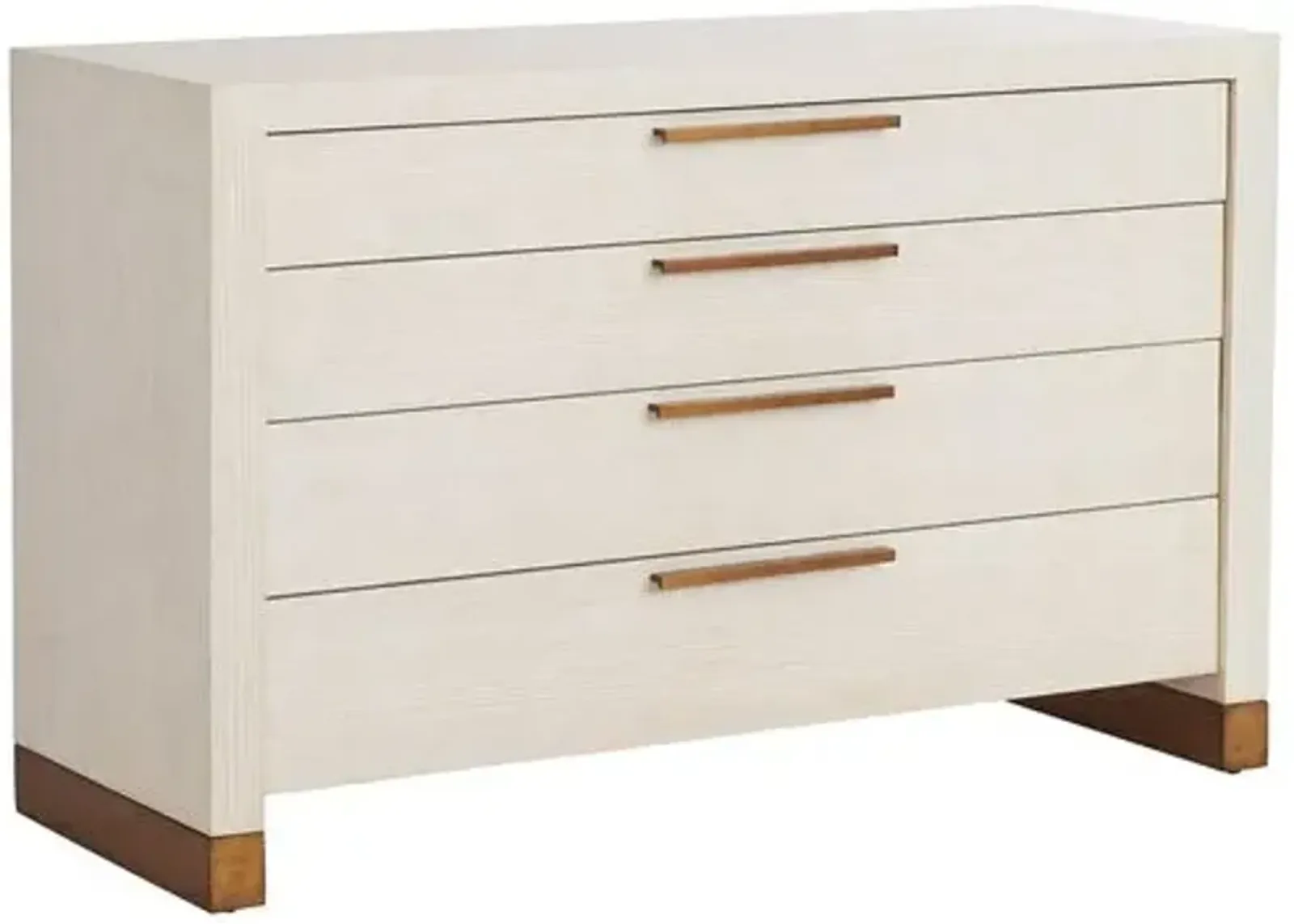 Carmel Tehama Single Dresser - Winter-White - Barclay Butera