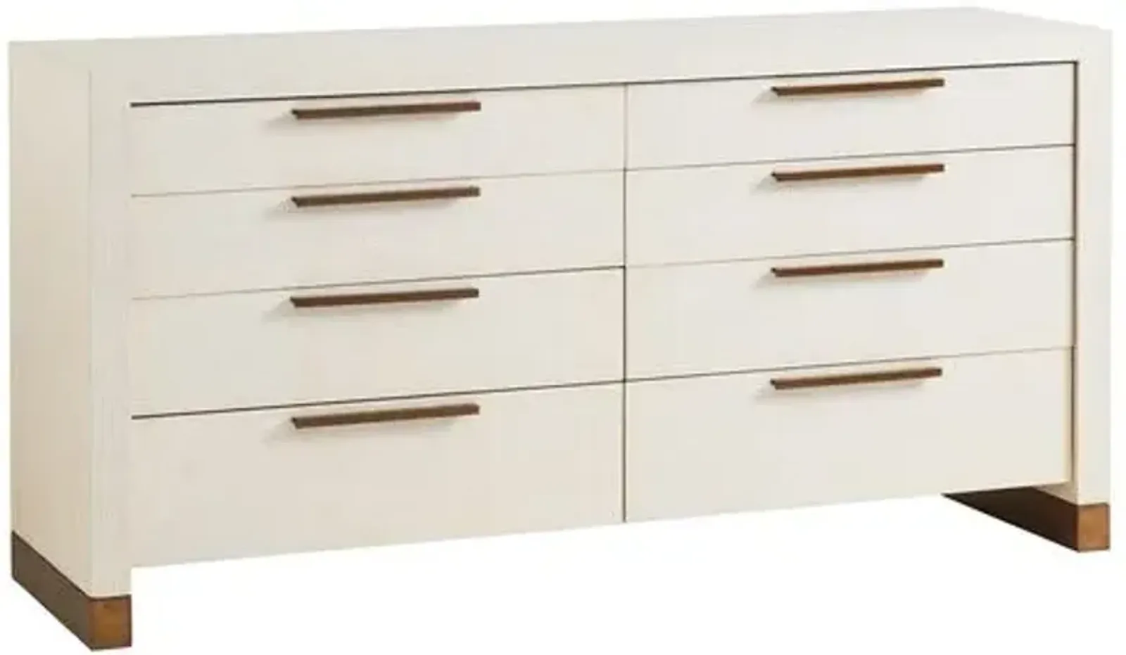 Carmel Bluff Double Dresser - Winter-White - Barclay Butera