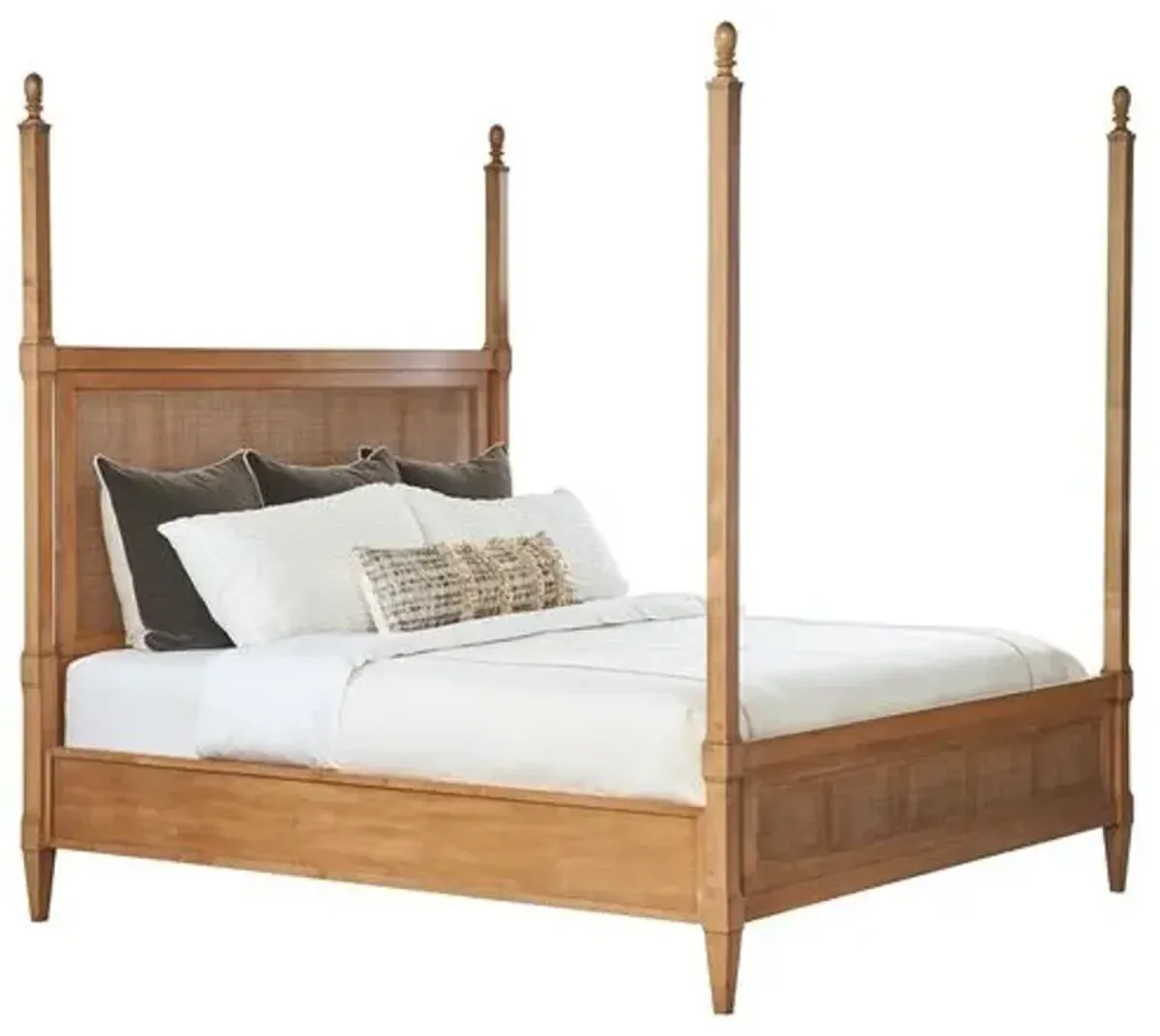 Laguna Strand Adjustable Poster Bed - Natural - Barclay Butera - Brown