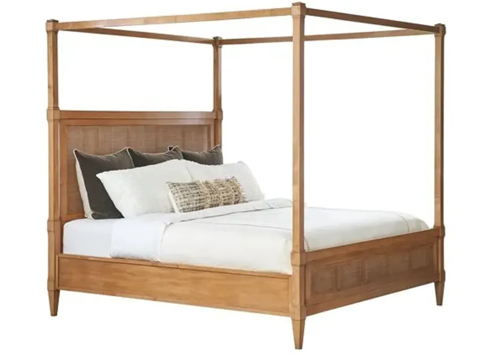 Laguna Strand Adjustable Poster Bed - Natural - Barclay Butera - Brown