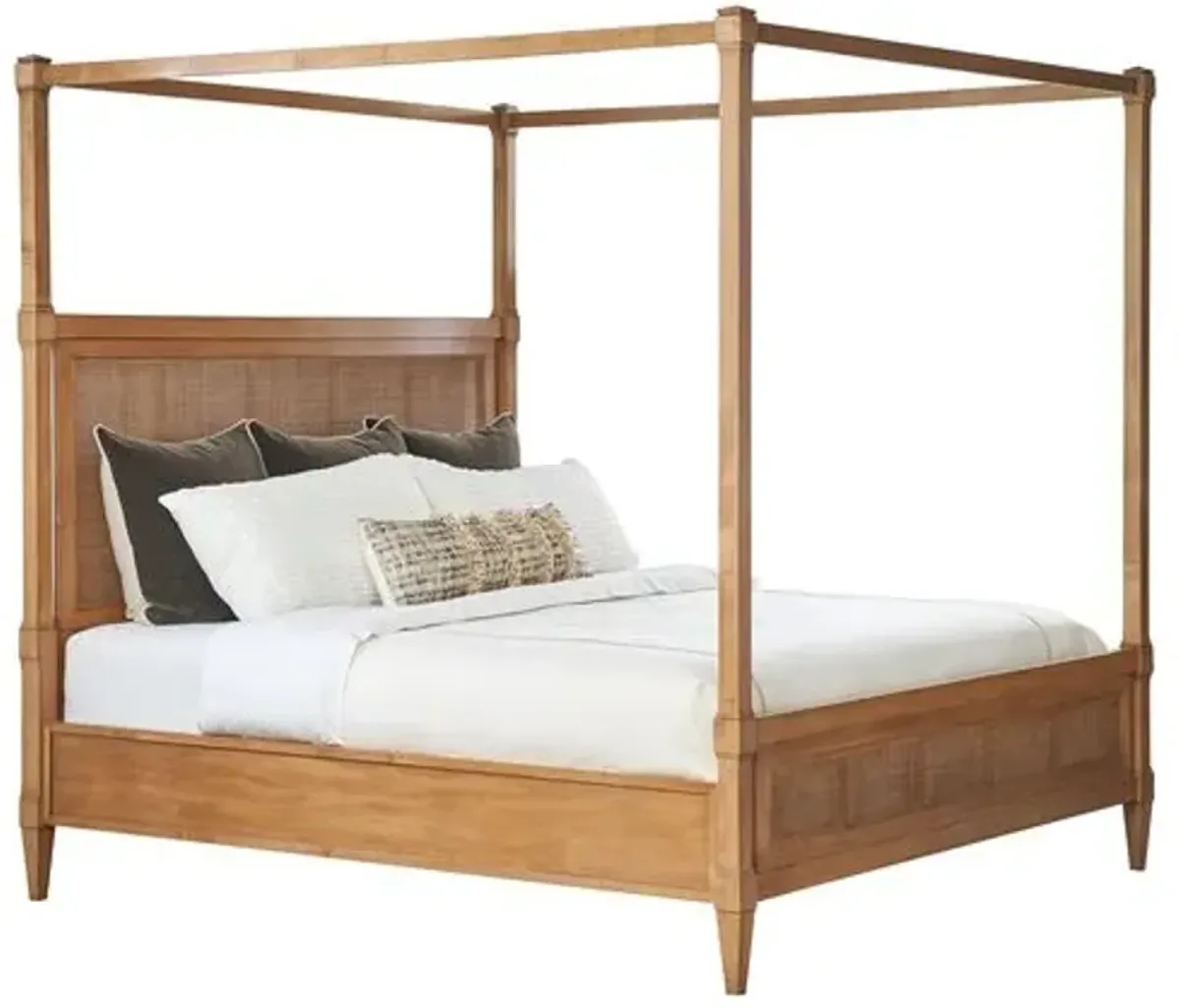 Laguna Strand Adjustable Poster Bed - Natural - Barclay Butera - Brown