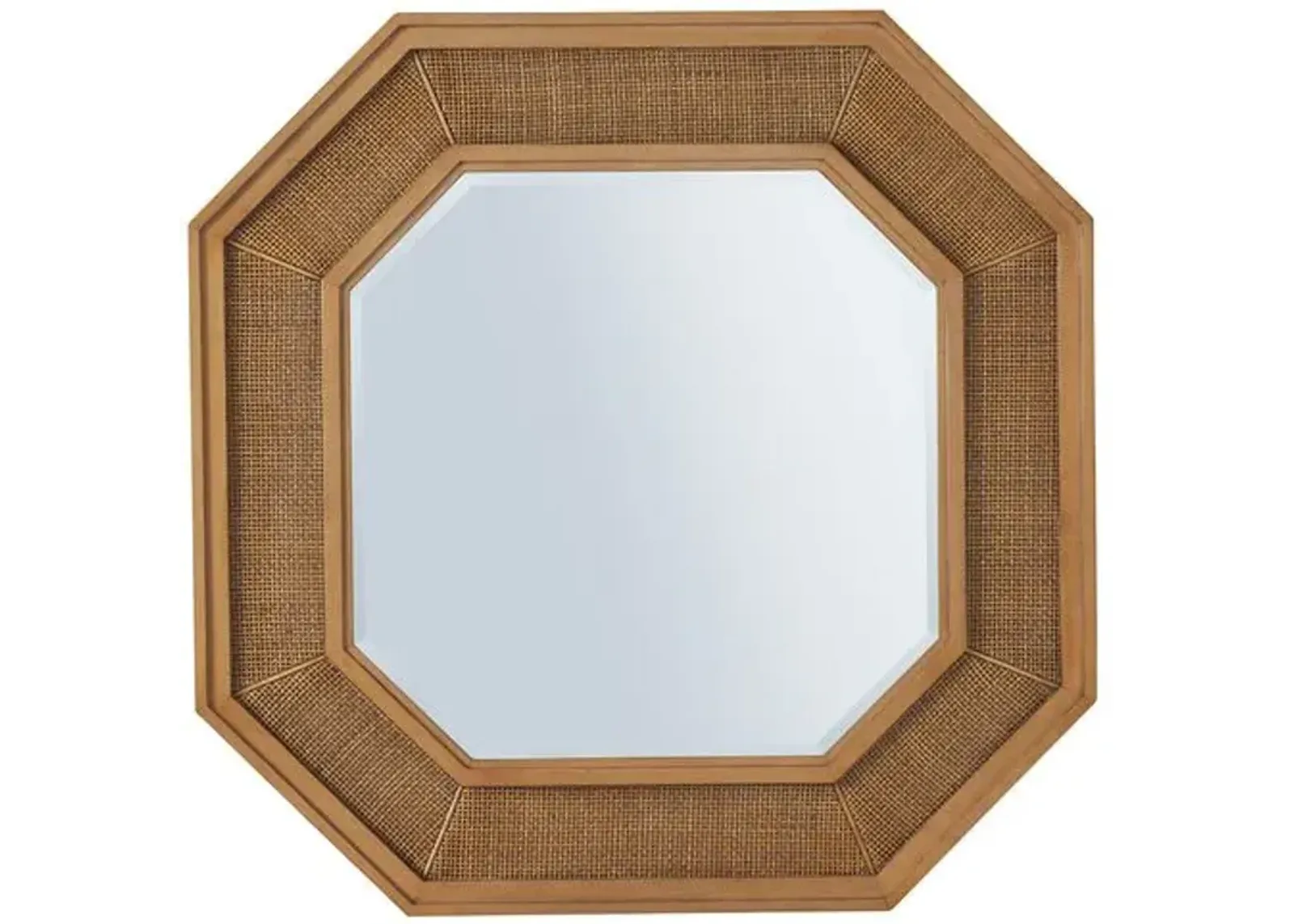 Laguna Thalia Octagonal Mirror - Natural - Barclay Butera - Brown