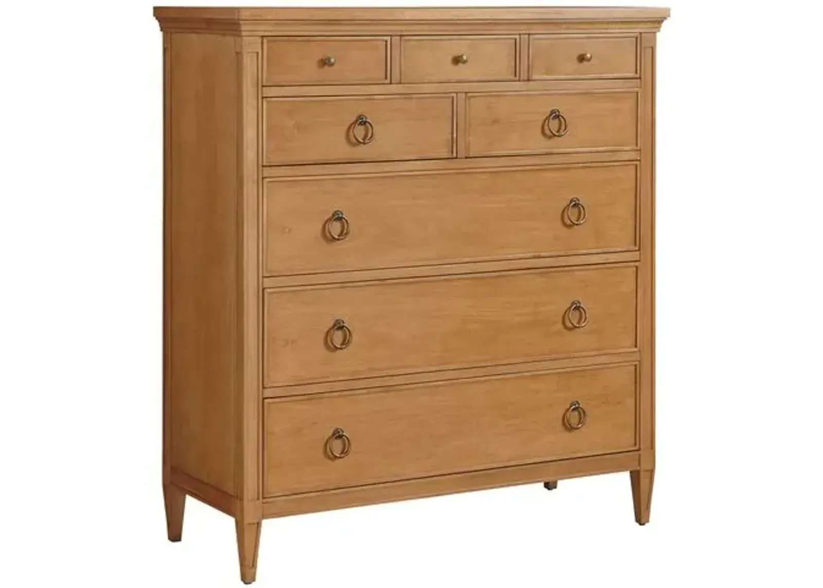 Laguna Heisler 8-Drawer Chest - Natural - Barclay Butera - Brown