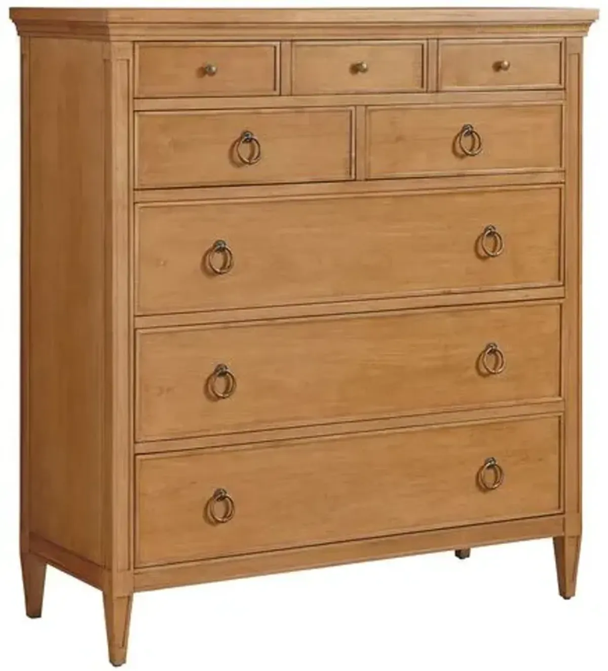 Laguna Heisler 8-Drawer Chest - Natural - Barclay Butera - Brown