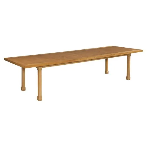 Laguna Sycamore Rectangular Extension Dining Table - Natural - Barclay Butera