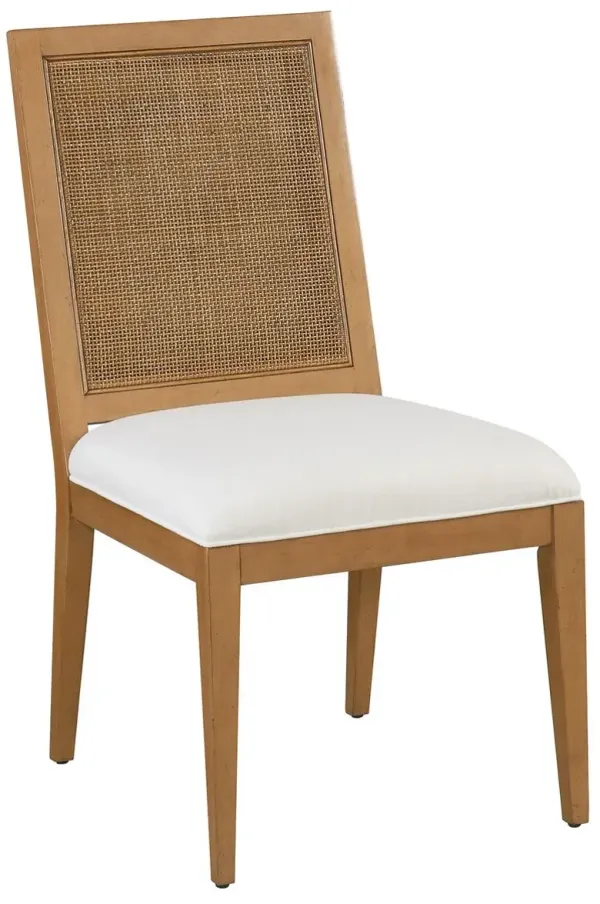 Laguna Smithcliff Woven Side Chair, Natural/White