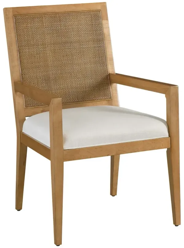 Laguna Smithcliff Woven Armchair, Natural/White