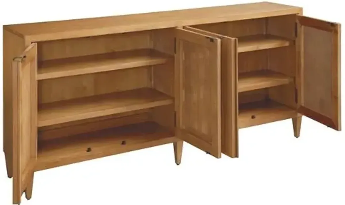 Laguna Bluebird Media Console - Natural - Barclay Butera - Brown