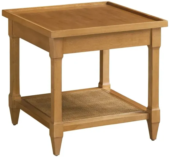 Laguna Temple End Table, Natural