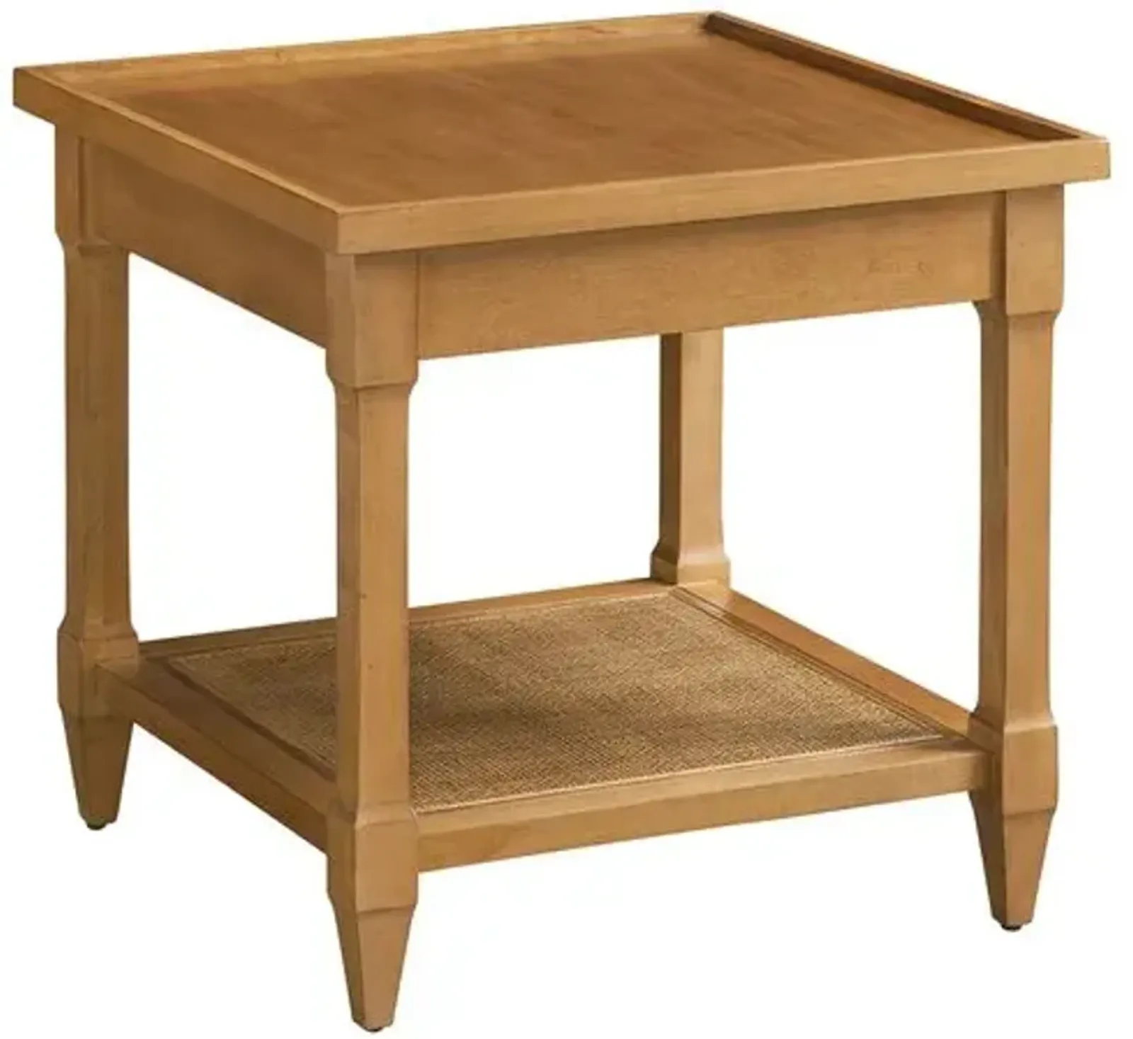 Laguna Temple End Table - Natural - Barclay Butera - Brown