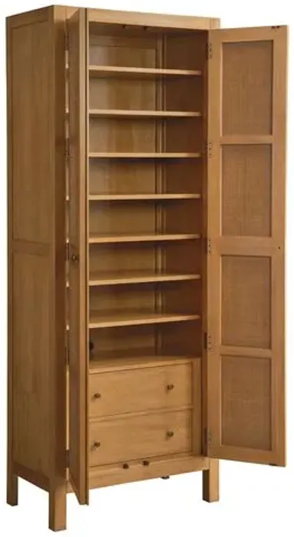 Laguna Surf Storage Cabinet - Natural - Barclay Butera - Brown