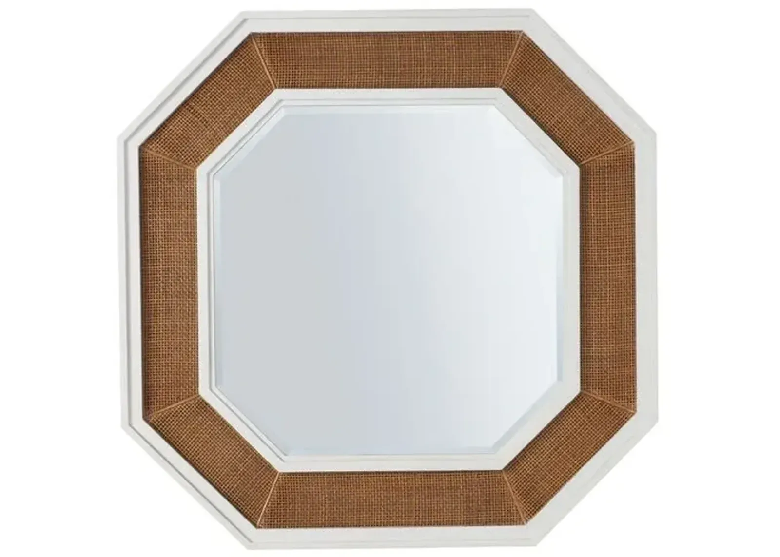 Laguna Thalia Octagonal Mirror - Natural/White - Barclay Butera