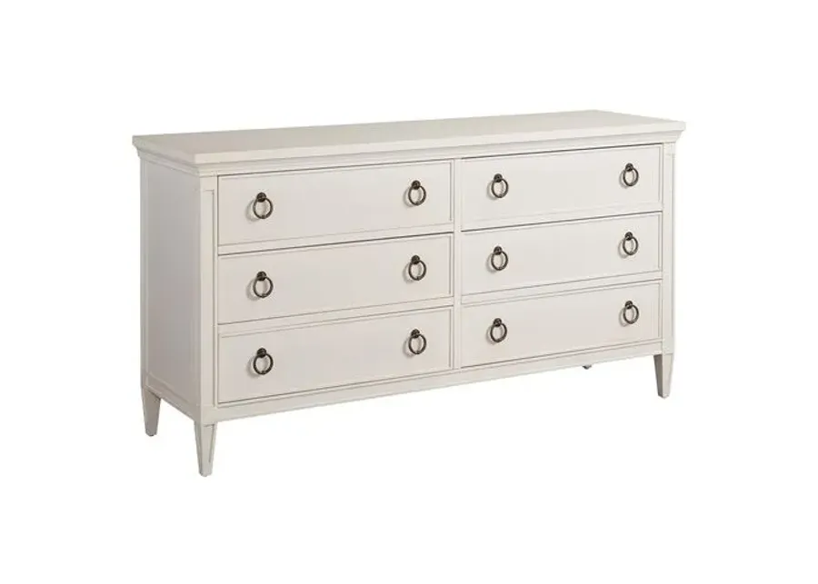 Laguna Hobie Double Dresser - White - Barclay Butera