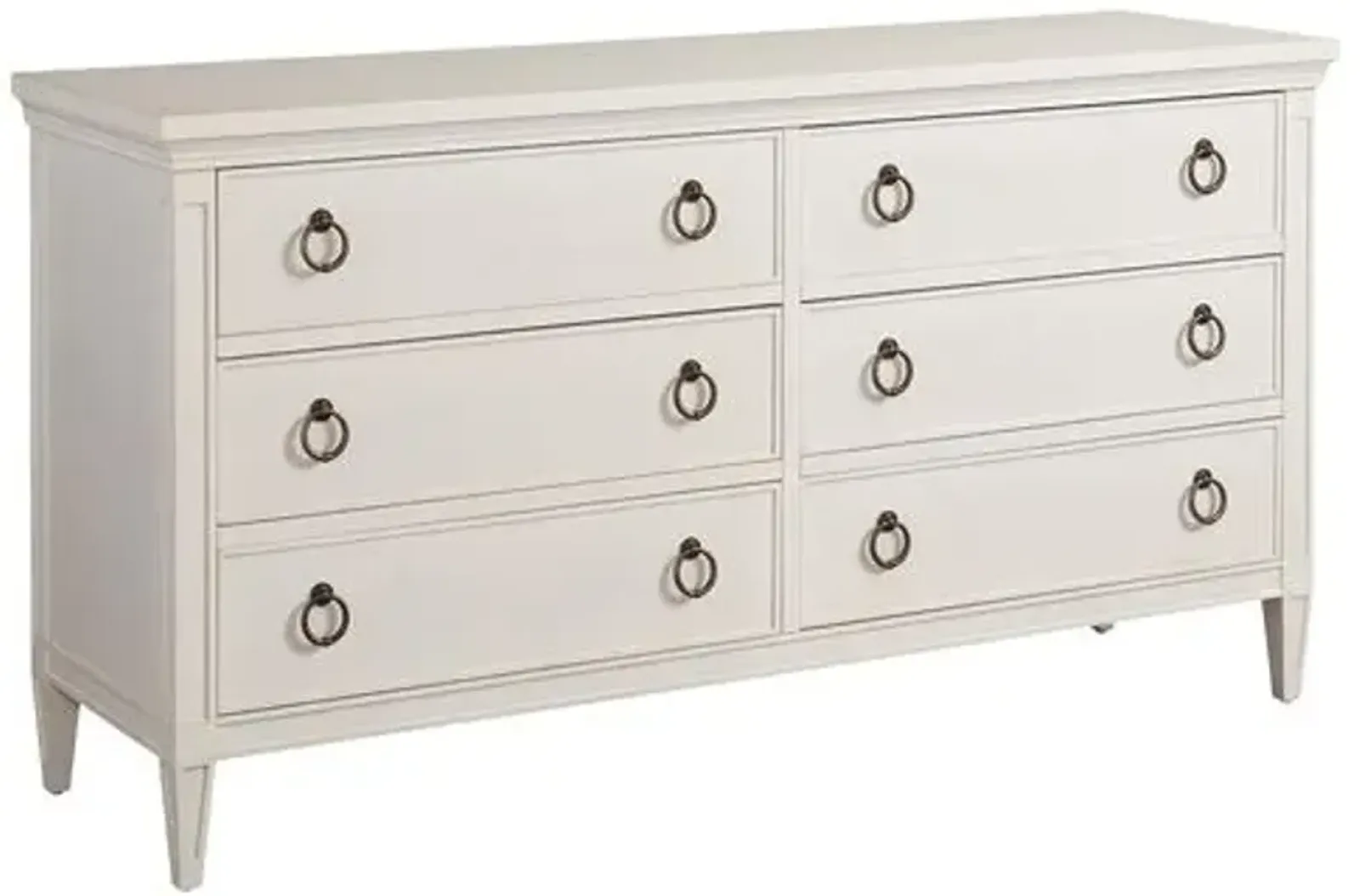 Laguna Hobie Double Dresser - White - Barclay Butera