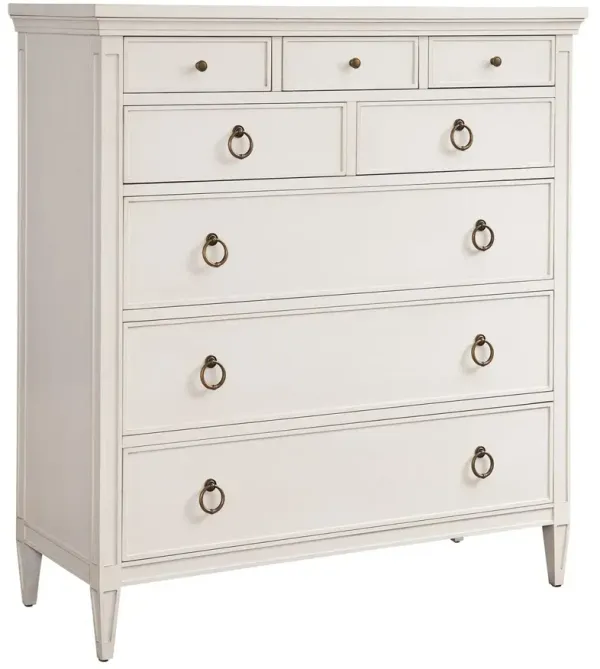 Laguna Heisler 8-Drawer Chest, White
