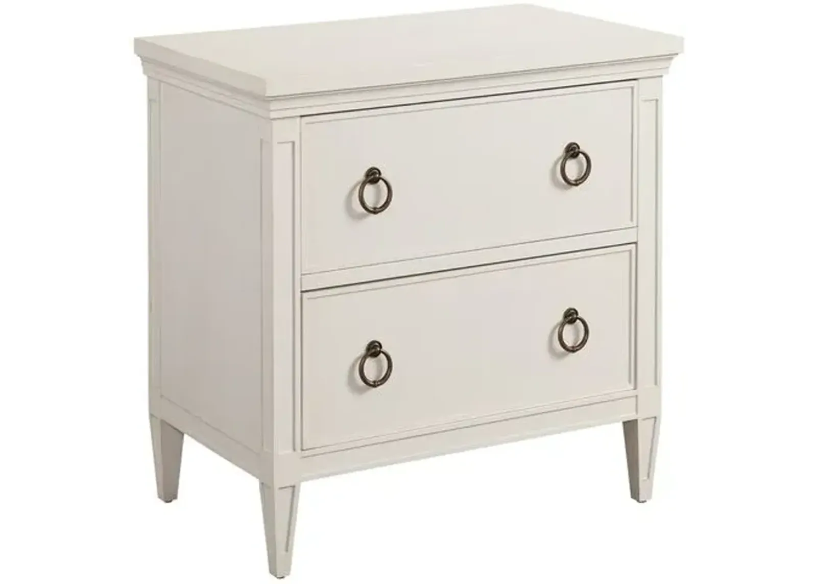 Laguna Forest Nightstand - White - Barclay Butera