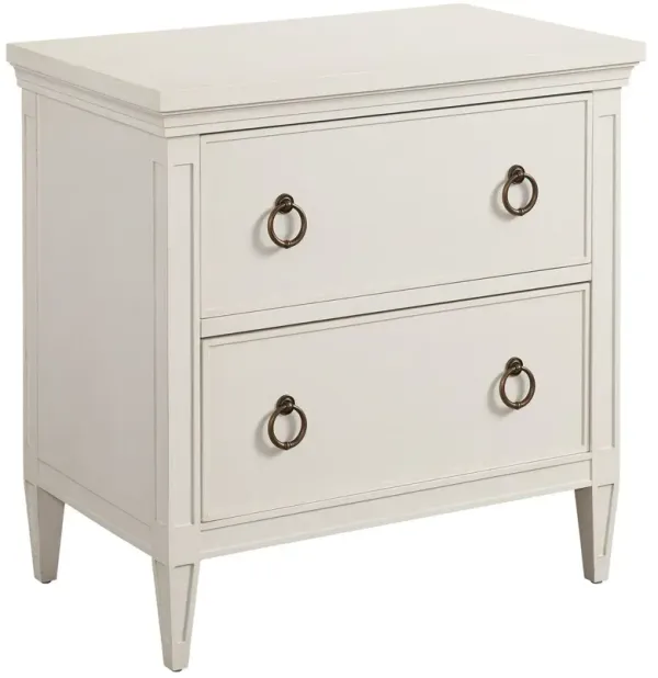 Laguna Forest Nightstand, White