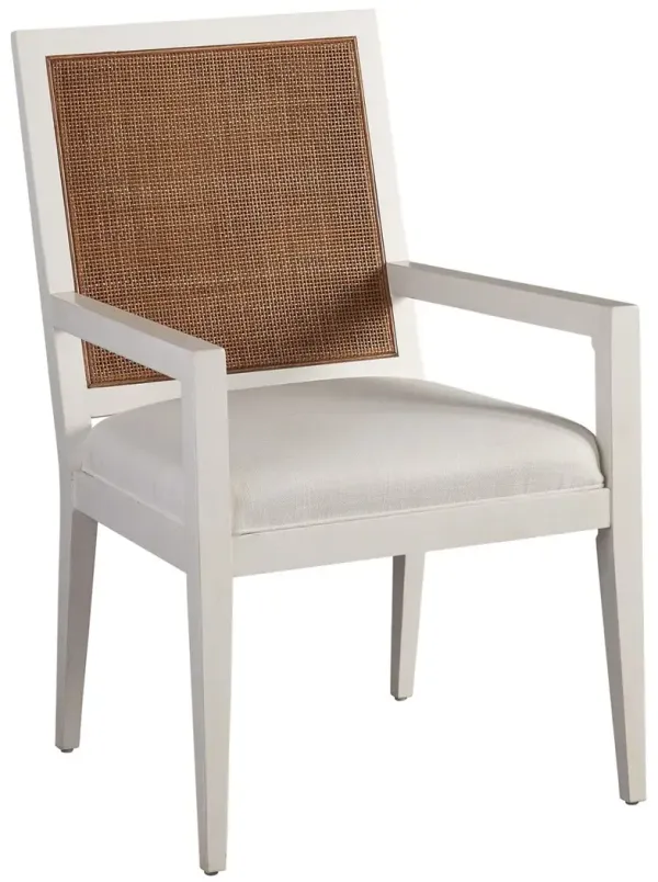 Laguna Smithcliff Woven Armchair, White/Natural
