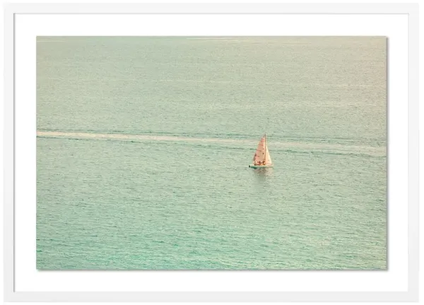 Pastel Boating Photograph by Judith Gigliotti