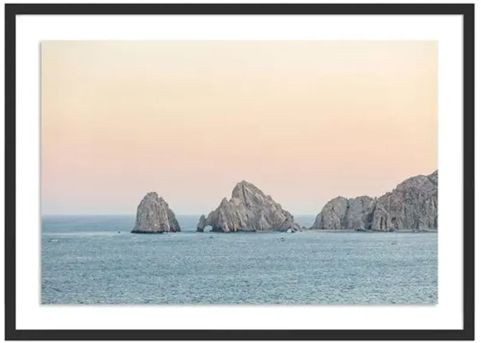 Arch of Cabo San Lucas - Cabo - Mexico by Carly Tabak - Black