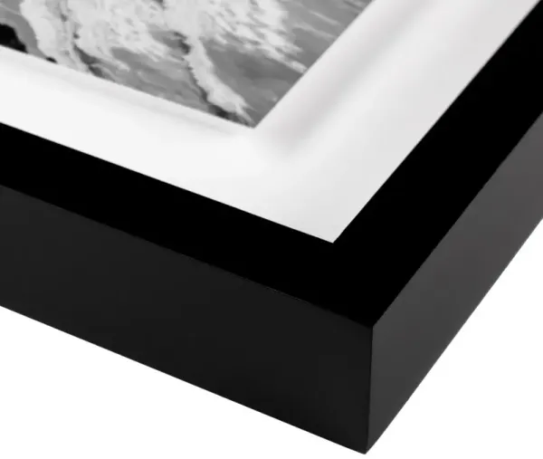 Big Sur Black and White - Big Sur, California Photograph by Carly Tabak