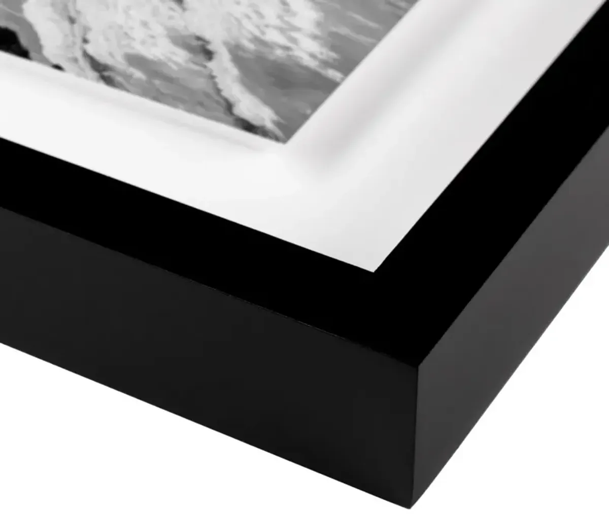 Big Sur Black and White - Big Sur, California Photograph by Carly Tabak