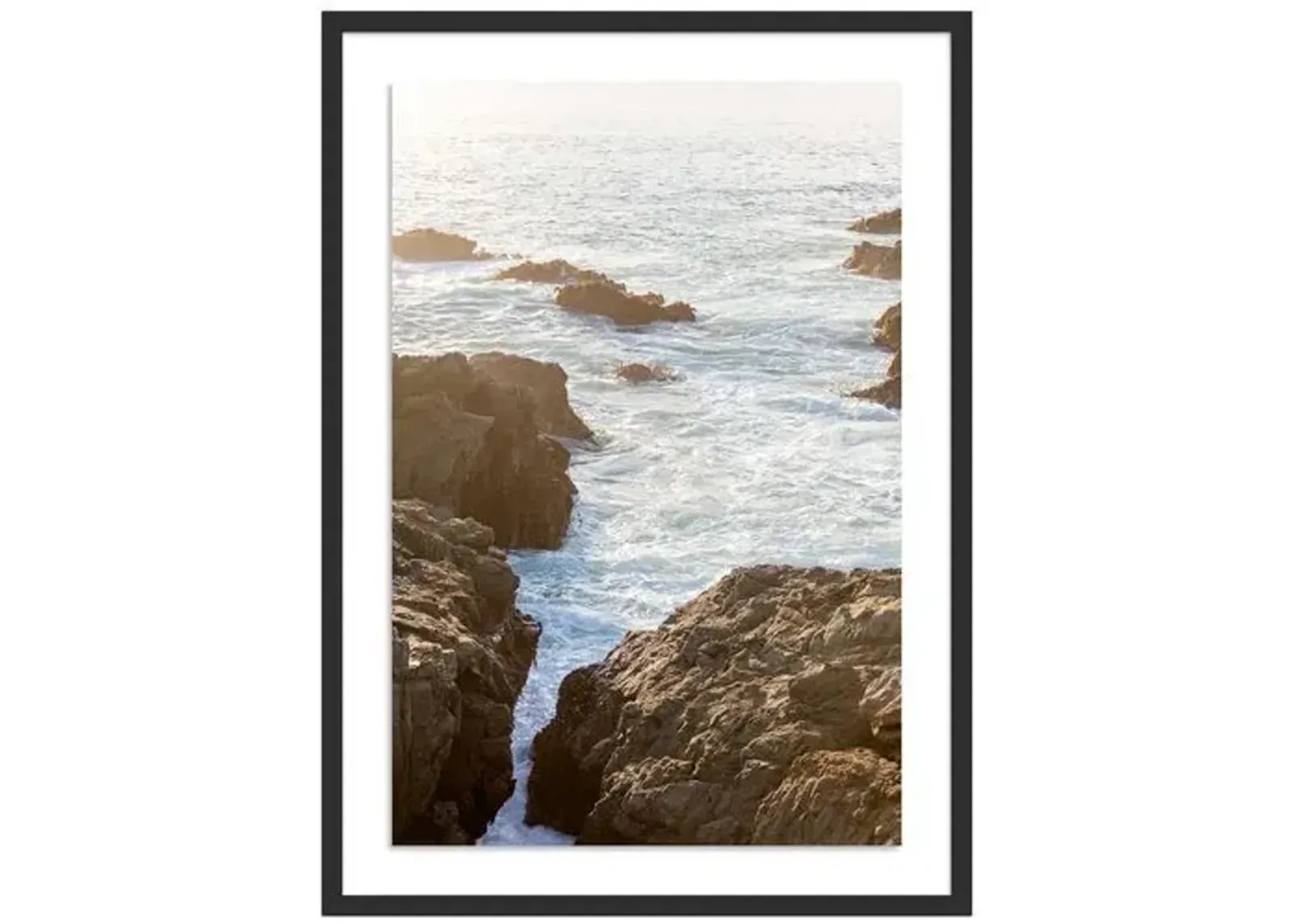 Breakthrough - Sea Rach - California by Carly Tabak - Black