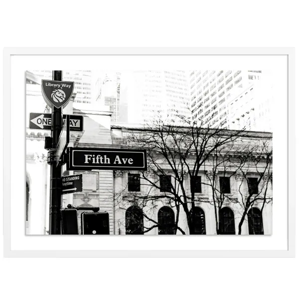 Fifth Ave New York - New York Photograph by Carly Tabak