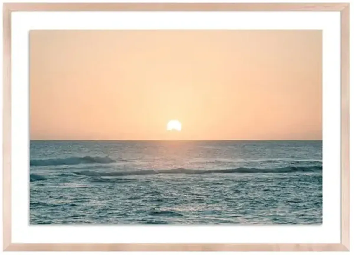 Kauai Sunset - Kauai - Hawaii Photograph by Carly Tabak - Clear