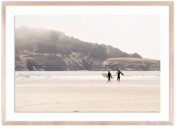 Mendocino Surgers - Mendocino - California Photograph by Carly Tabak - Clear