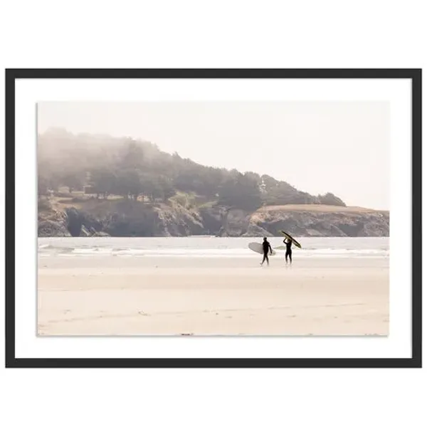 Mendocino Surgers - Mendocino - California Photograph by Carly Tabak - Black