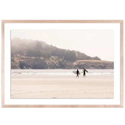 Mendocino Surgers - Mendocino - California by Carly Tabak - Clear