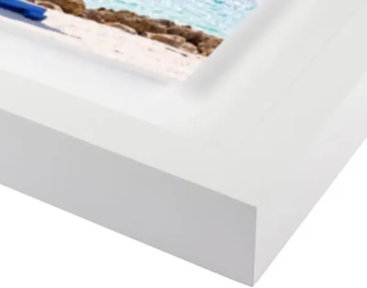 Miami Beach Lifeguard 30th Street - Miami Florida Photograph by Carly Tabak - White