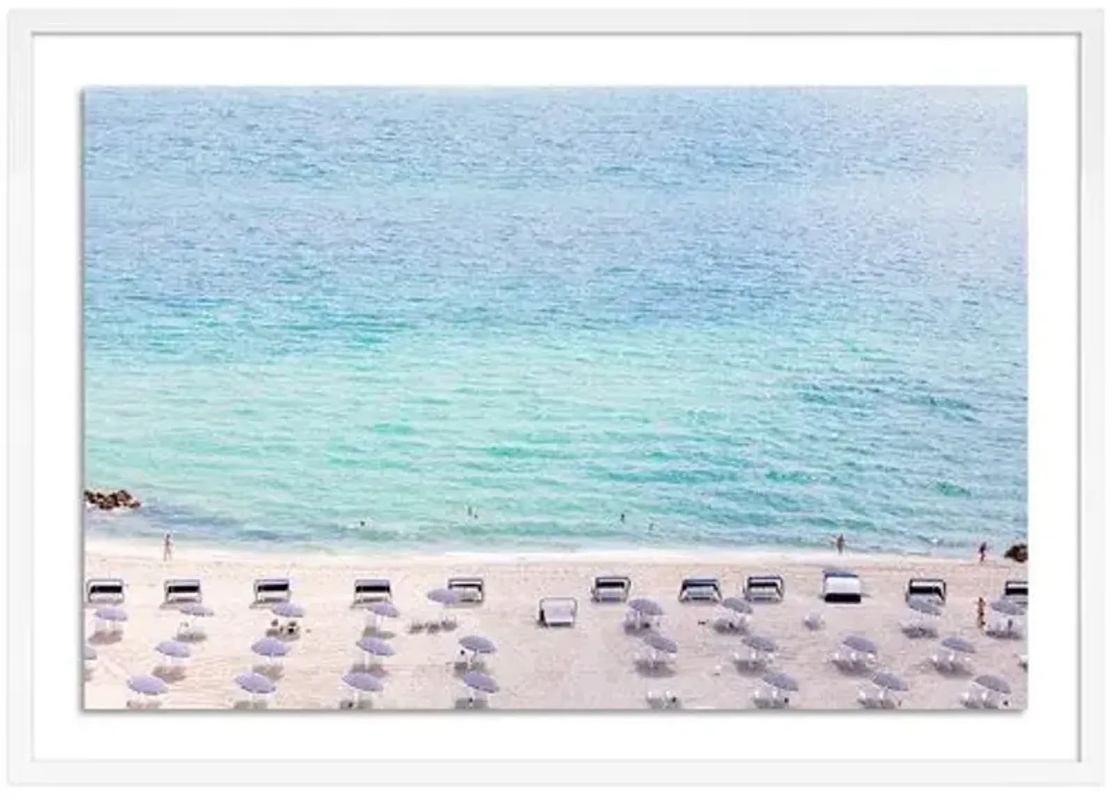 Miami Beach - Miami - Florida II by Carly Tabak - White