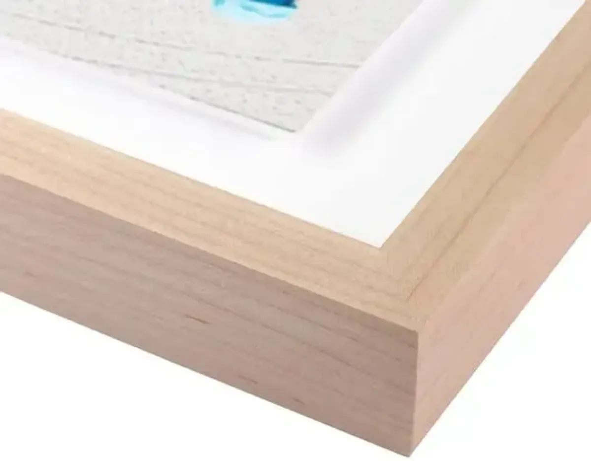 Miami Blue Umbrellas - Miami - Florida Photograph by Carly Tabak - Clear