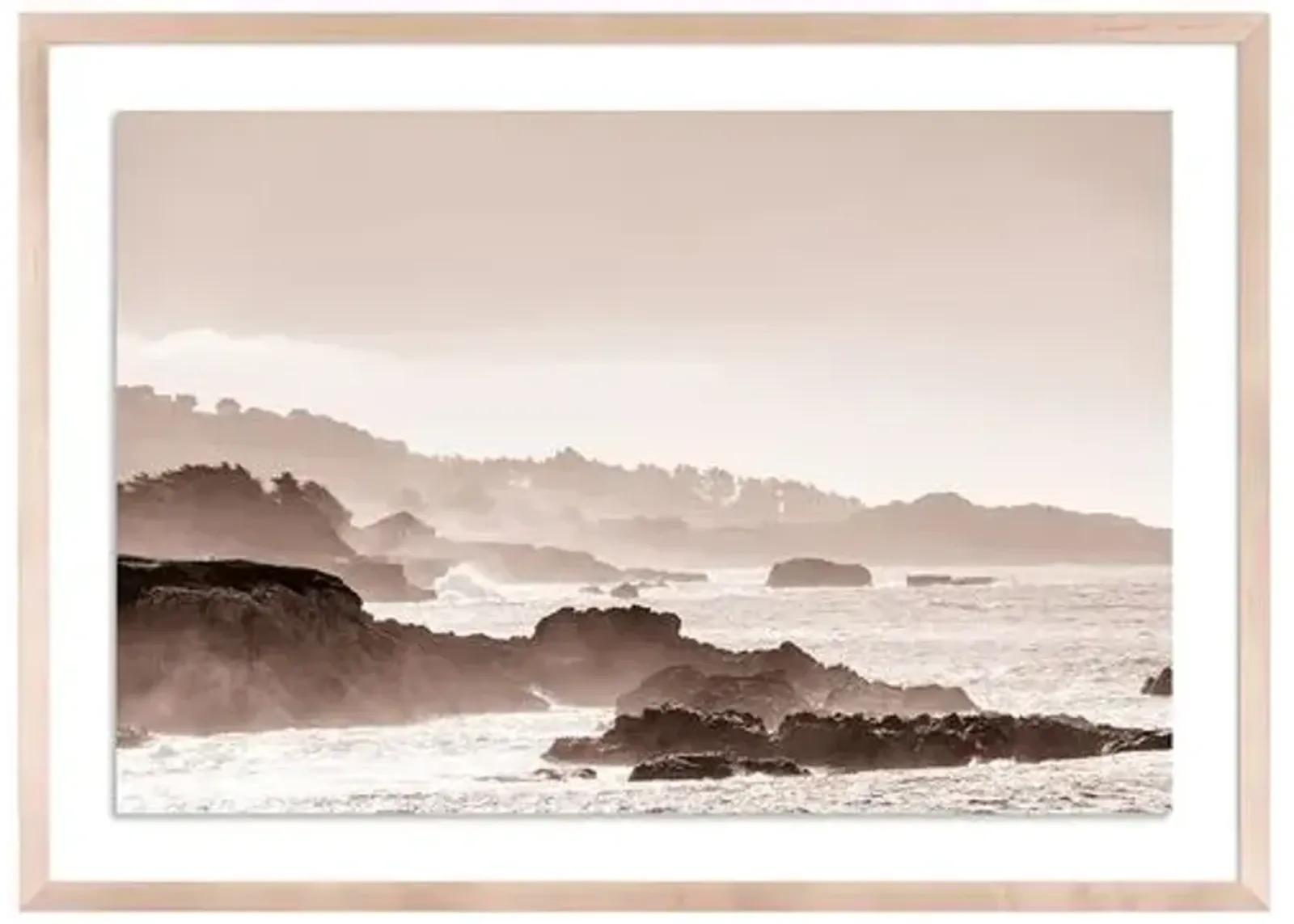 Moody Cliffs - Sea Ranch - California by Carly Tabak - Clear