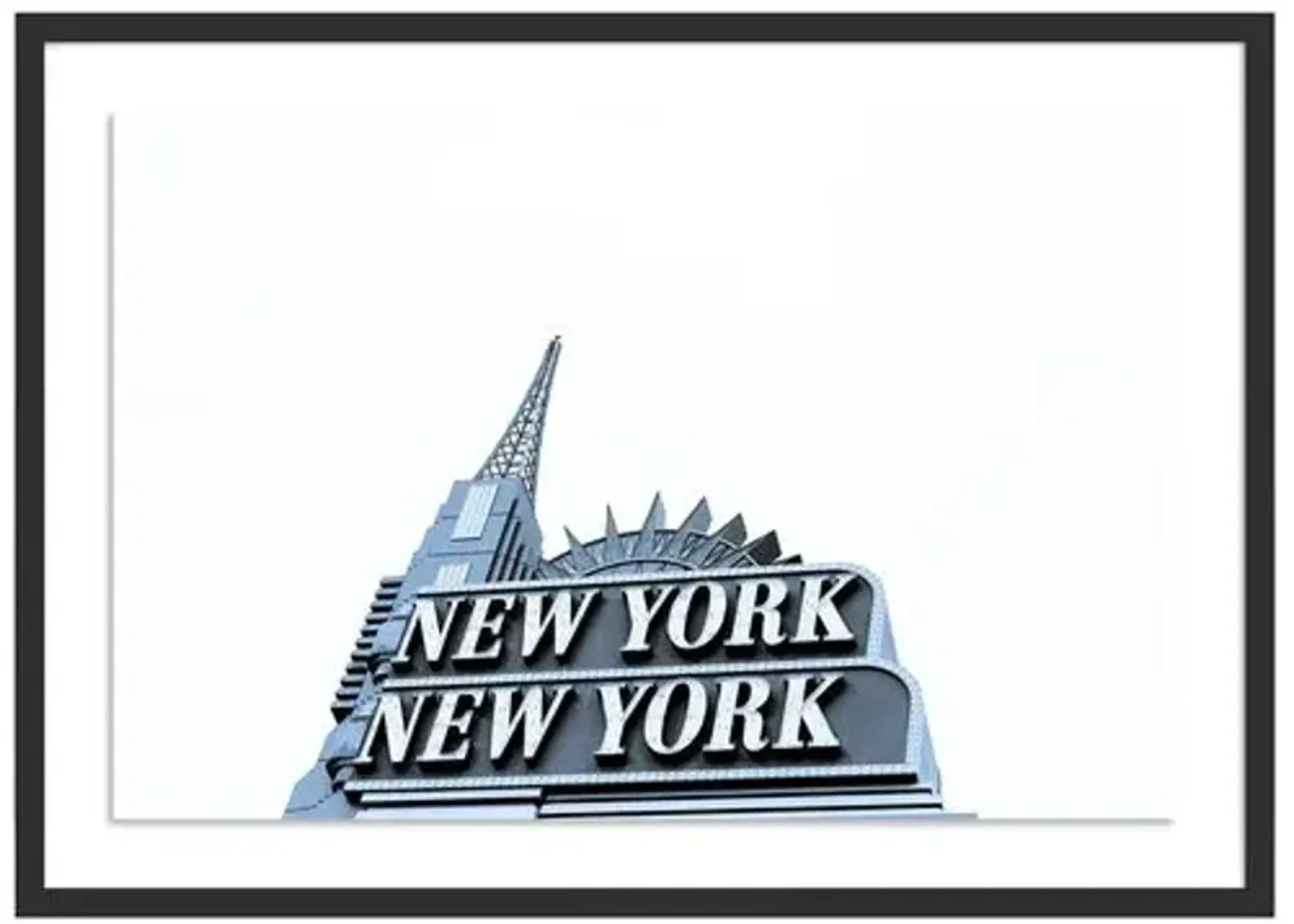 New York - New York - Las Vegas by Carly Tabak - Black