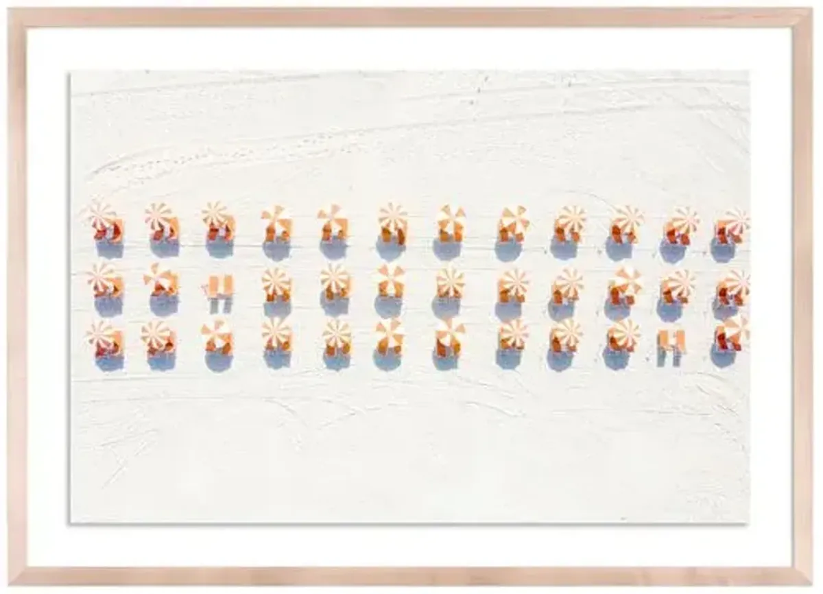 Orange Beach Candy - Miami Florida Photograph by Carly Tabak - Clear