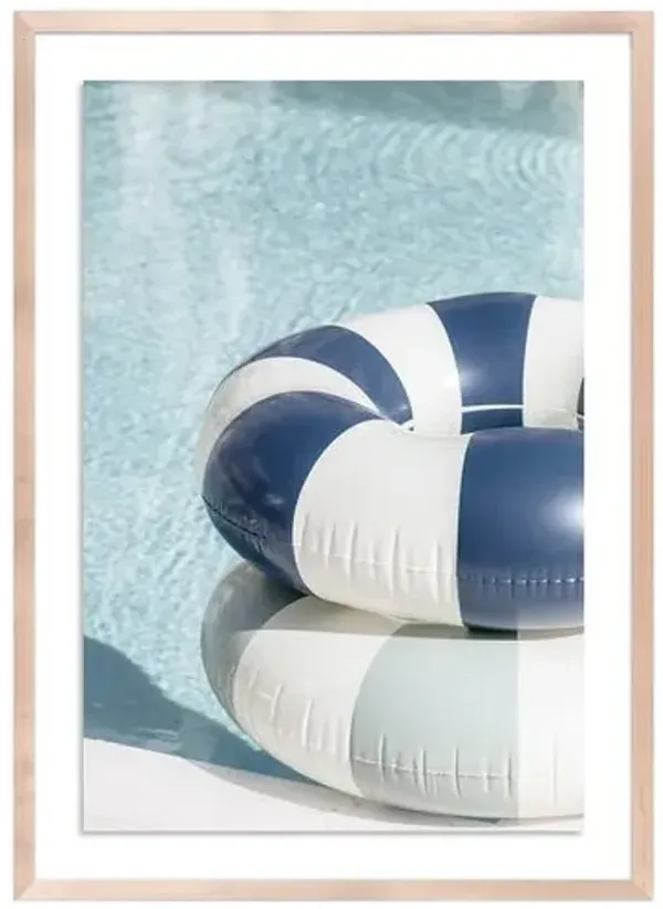 Palm Beach Pool Floats - Palm Beach - Florida by Carly Tabak - Clear