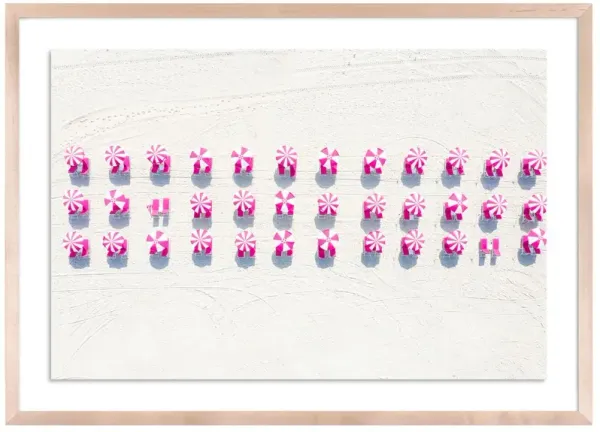 Pink Beach Candy - Miami, Florida Photograph by Carly Tabak