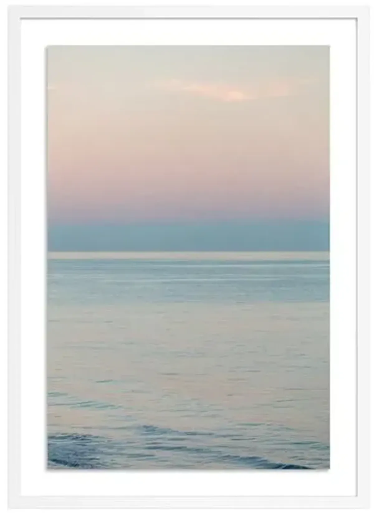 Santa Barabara Pink Skies - Santa Barbara - California by Carly Tabak - White