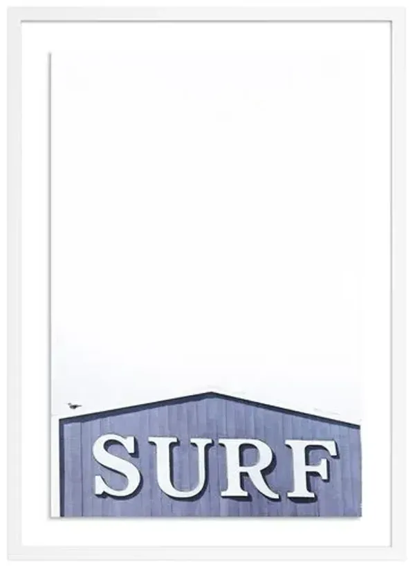 Surf California Photograph by Carly Tabak - White