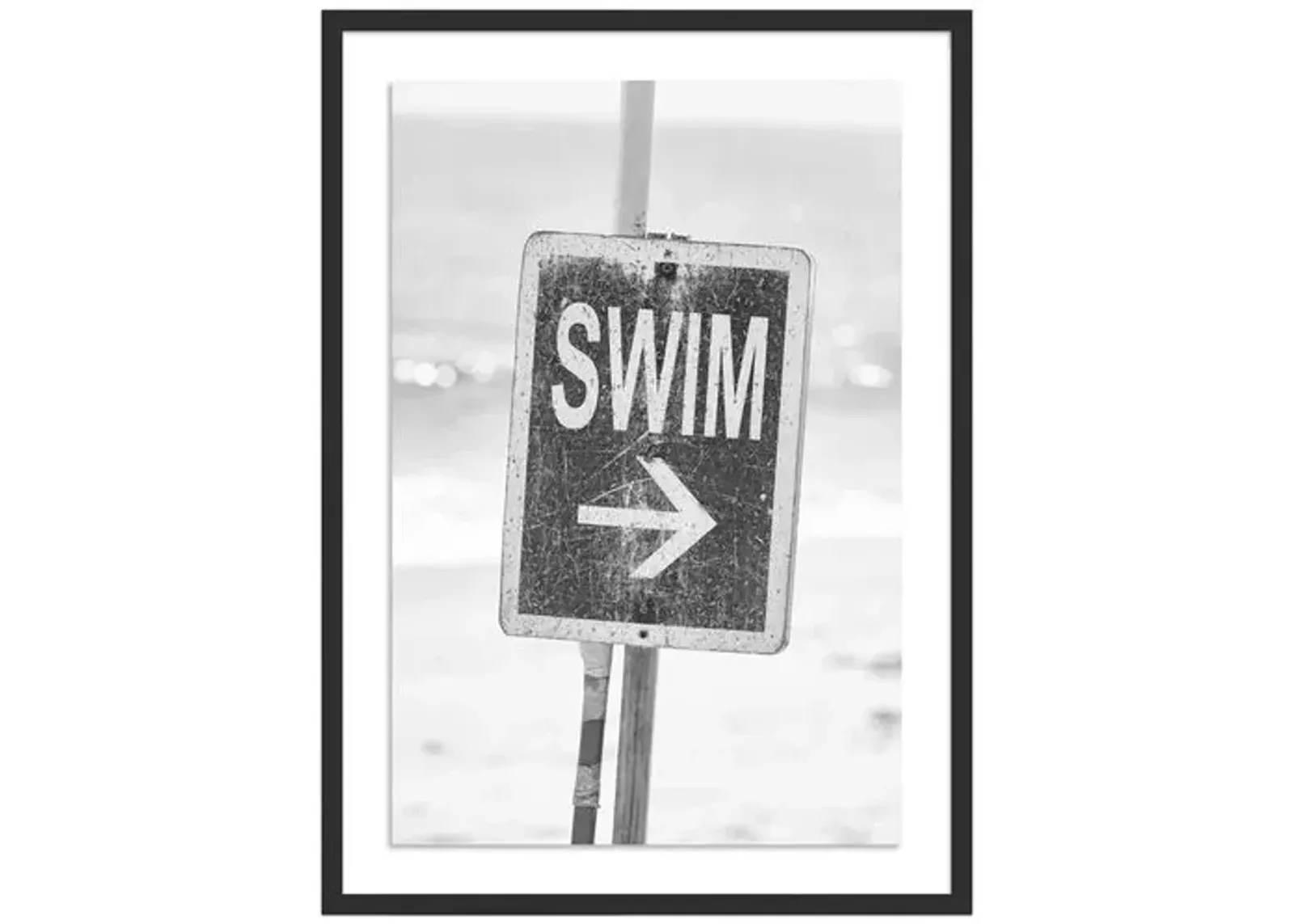 Swim Malibu - Malibu - California by Carly Tabak - Black