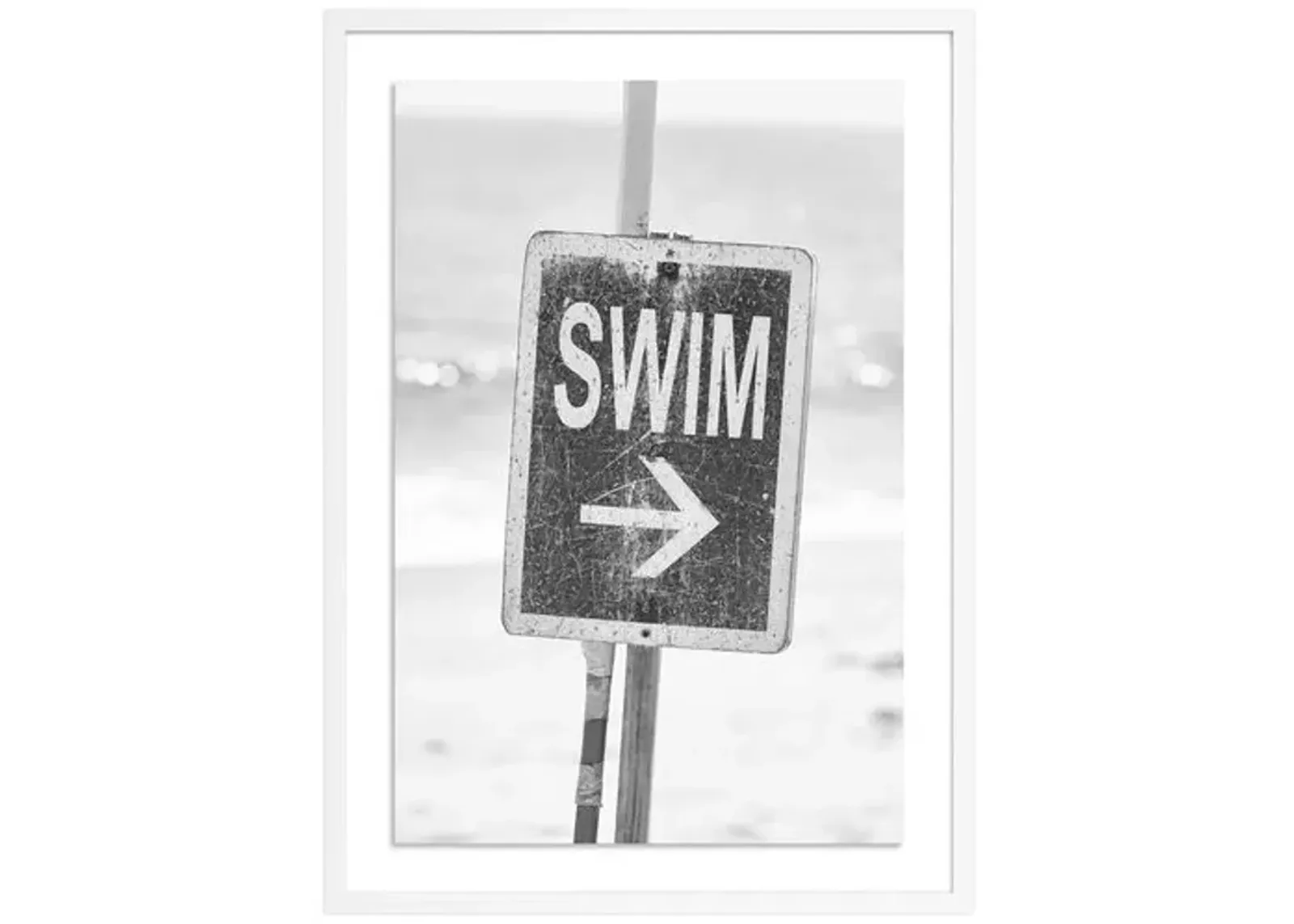 Swim Malibu - Malibu - California by Carly Tabak - White