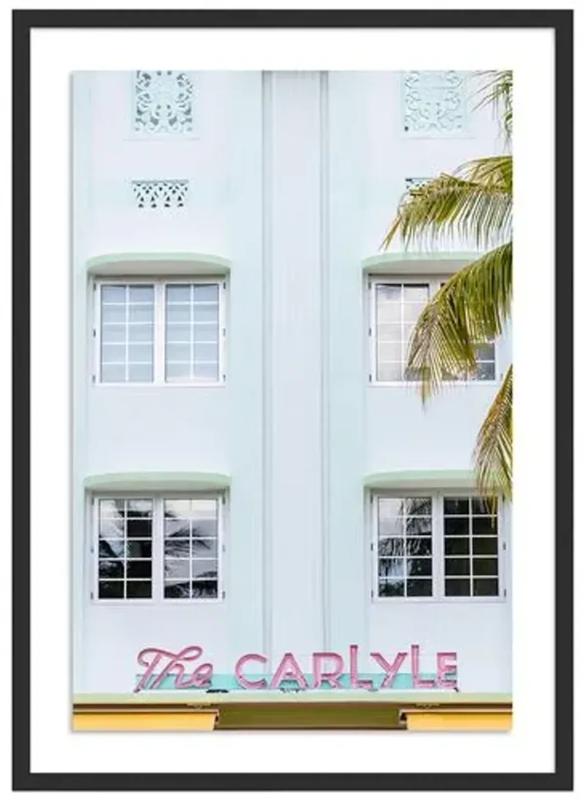 The Carlyle - Miami - Florida by Carly Tabak - Black