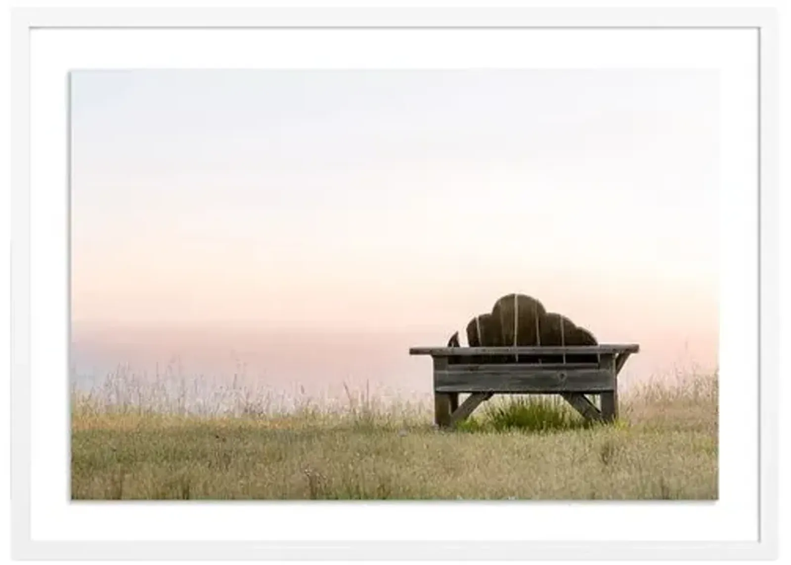 The Lookout - Sea Ranch - California by Carly Tabak - White