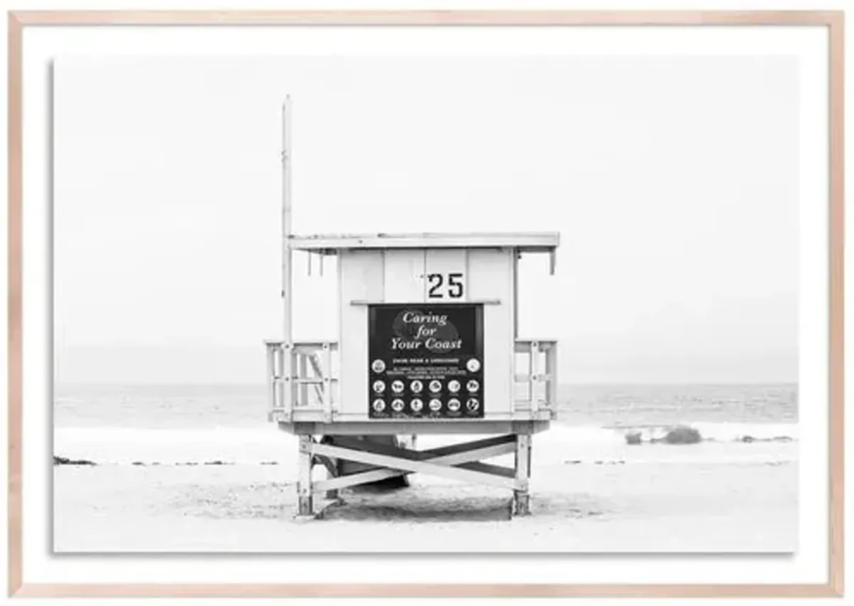 Tower 25 - Santa Monica - California by Carly Tabak - Clear